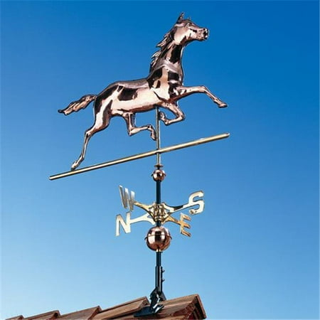 - Horse Copper Weathervane - Polished