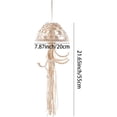 thumbnail image 2 of Dream Catchers, Boho Macrame Woven Jellyfish Haning Decor con luces de estrellas, Dream Catcher tejido a mano TUNC Sencillez, 2 of 4