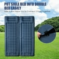 thumbnail image 3 of Tapis de Couchage Gonflable Extra Épais 4 Pouces Tapis de Couchage Matelas Pneumatique avec Pompe Intégrée pour Camping Randonnée Sac à Dos Randonnée Voyage Tente, 3 of 8
