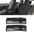 thumbnail image 4 of For Pacifica 2022+ Car Interior Mouldings Carbon Fiber Middle Door Handle Panel Decoration Cover Tr, 4 of 5