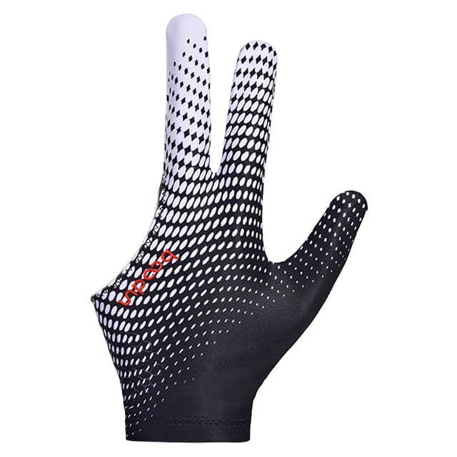 1 Pieza de Billar Tiradores Tacos 3 Dedos Guante Guantes para Mano Izquierda Accesorios