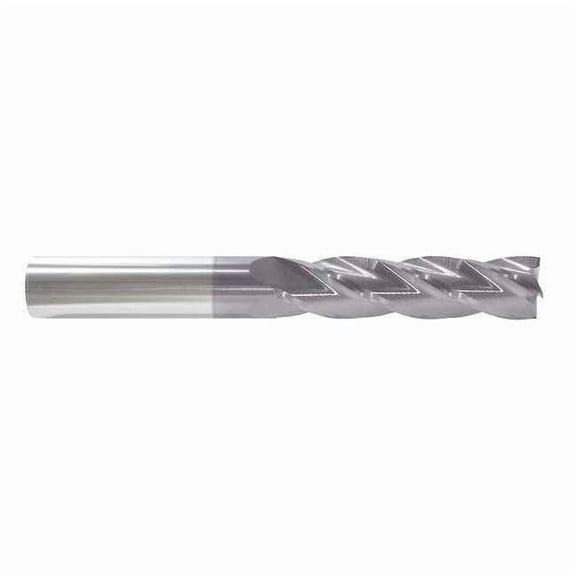 Manufacturer Varies Carbide End Mill, 7/16In, 4FL, Single, 4In 215-001053