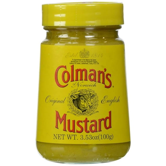 Colman's Original English Prepared Mustard 3.53 oz ( Pack of 2 )