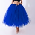 thumbnail image 2 of Mikilon Tutu Skirt Elastic Lady Teen Adult Tulle Tutu Skirt Long Ladies 80's Tulle Tutu Skirt, 2 of 6