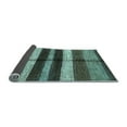 thumbnail image 2 of Ahgly Company Indoor Rectangle Abstract Light Blue Modern Area Rugs, 8' x 10', 2 of 4