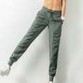 thumbnail image 5 of LNGOOR Women‘s Running Pants High Waisted Drawstring Quick Dry Jogger Sweatpants Casual Workout Sport Trousers with Pockets Ladies Clothes, 5 of 5