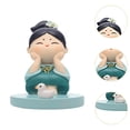 thumbnail image 3 of TISHITA Cute Ancient Lady Phone Stand Ladies Desk Phone Holder for Display Decoration Duck Decor, 3 of 7