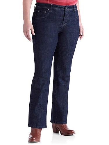 walmart plus size bootcut jeans