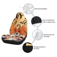 thumbnail image 6 of Sikiie Fall Farmhouse Pumpkins1 Car Seat Covers 2PCs Front Car Seat Covers Universal fit for Most Cars SUVs and Trucks-2 PCS, 6 of 9