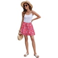 thumbnail image 3 of Camisa sencilla y divertida para conciertos de country con volantes florales para mujer, 3 of 6