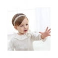 thumbnail image 3 of Baby Girls Infant Boutique Gold Hair Flower Headband Hair Band, 3 of 10