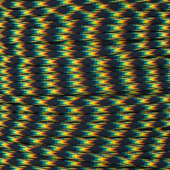 Paracord Planet 10', 25', 50', 100' Hanks & 250', 1000' Spools of Parachute 550 Cord Type III 7 Strand Paracord in Over 50 Neutral Color Dominant Color Patterns