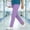 Purple women straight leg trousers with pockets a1, variant on Cagogo Women Straight Elastic Waist Trousers with Pockets Casual Workwear Office Business Regular Fit Long Pants Trousers, Navy XL