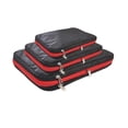 thumbnail image 3 of Waterproof Compression Packing Cubes 3-Pack Travel Luggage Organizer, Expandable Nylon Storage Bags for Clothes Accessories, 3 of 5