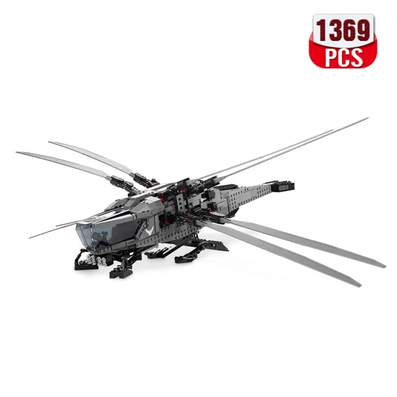 Dune Royal Atreides Beast Ornithopter Avion Blocs de Construction Ornithopter Jouet Modèle Kit de Construction Cadeau pour Enfants et Adultes