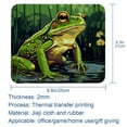 thumbnail image 5 of Frog Gaming Mousepad Square, 8.3x9.8 Inch Non-Slip Rubber Bottom Printed Mouse Mat for Office and Gaming, 5 of 6