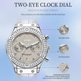 thumbnail image 2 of SKMEI Watch for Women Multifunctional Chronograph Watches Fashion Business Analog Quartz Stainless Steel Waterproof Luminous Ladies Wristwatch, 2 of 9