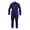 Navy Blue, variant on Flame Resistant FR Coverall - 88% C / 12% Nylon (Large, Dark Grey)