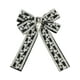 thumbnail image 1 of INSPIRE CHIC Corbata broche de encaje de cinta para mujeres, pin de lazo vintage, clip de corbata, talla única, negro, 1 of 5