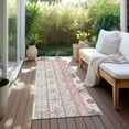 thumbnail image 6 of Addison Rugs Chantille Indoor/Outdoor Transitional Aztec Pink Washable Runner Rug, 2'3" x 7'6", 6 of 6