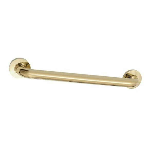16 x 1.25 in. dia Meridian Grab Bar, Polished Brass