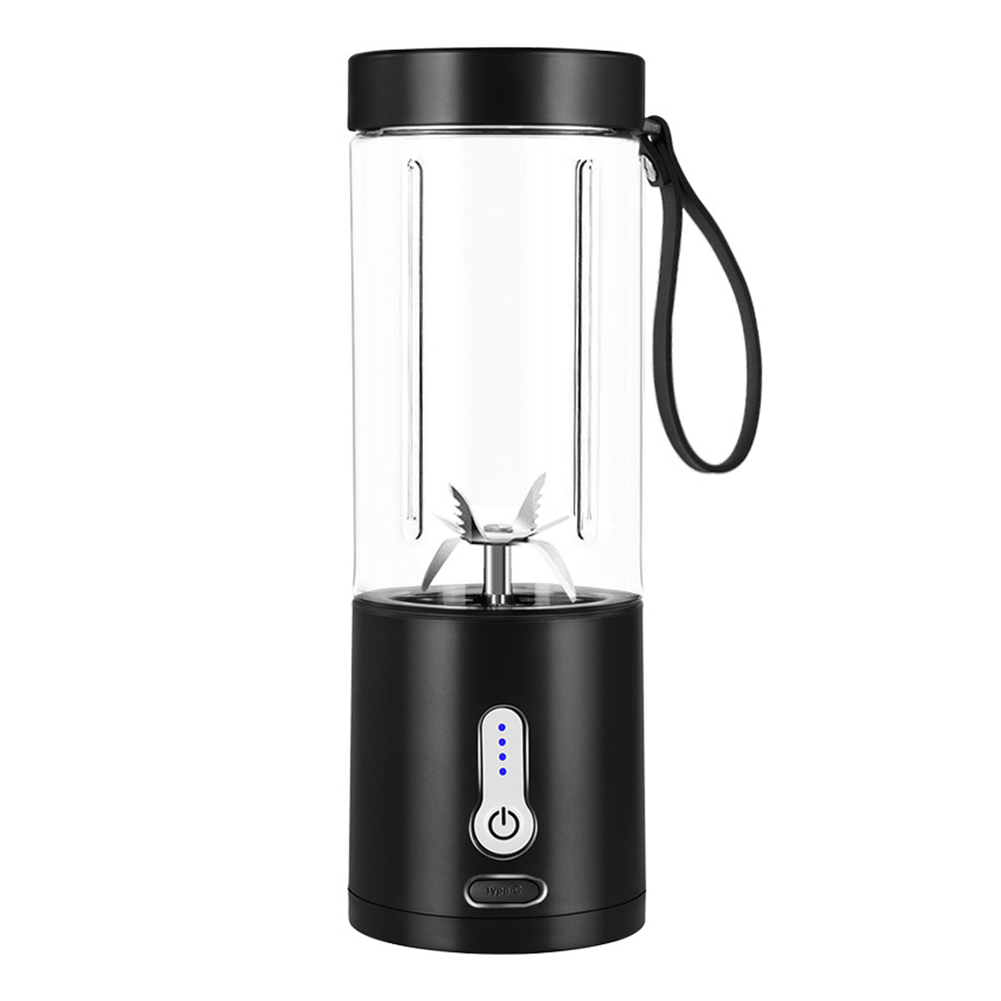 Portable Travel Electric Juicer Cup Blender with 6 Blades Large