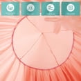thumbnail image 3 of Bed Canopy for Girls, Soft Pink Princess Canopy for Girls Bed, Dreamy Decor Frills Bed Canopies for Kids Room, Hanging Canopy Bedding Drapes Toddler Reading Nook Play Tent, 3 of 5