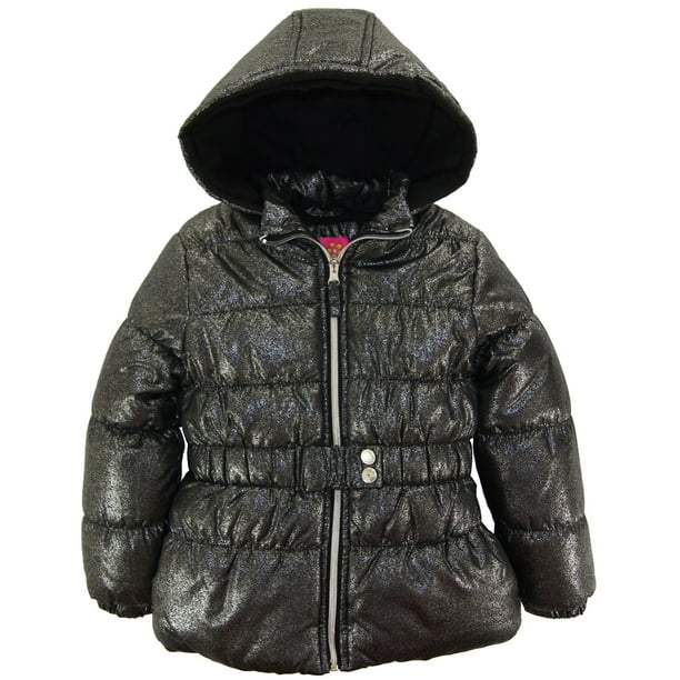 Pink Platinum Pink Platinum Girls Coat All Over Spray Print Winter