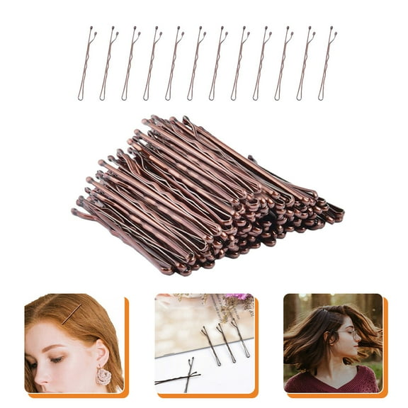 TABLZONE 200pcs Metal Bobby Pins for Women, Hairpins for Secure Hair Styling, Everyday Use, Casual and Professional Hair Accessories