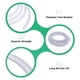 thumbnail image 4 of Uxcell tubo flexible trenzado claro de alta presión de 3/8" ID x 5/8" OD, 50 pies para dispensar agua, aceite y líneas de aire, 4 of 7