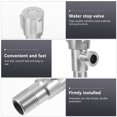 thumbnail image 3 of MasteelfCA 1 Pc Angle Stop Valves Water Shut Off Valves Water Switch Valves Shower Valves, 3 of 7