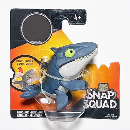 Jurassic Snap Squad Mosasaurus Dinosaur Figure