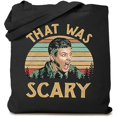 1 pc Shopping Bag That was scary Pattern Travel & Daily Use Reusable