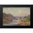 thumbnail image 2 of Steele, Theodore Clement 14x11 Black Modern Framed Museum Art Print Titled - Brookville Landscape, 2 of 5