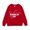 Red, variant on Solid Color Boys Sweatshirts Kids Letter Print Warm Long Sleeve Sweatershirt Boys Hoodies