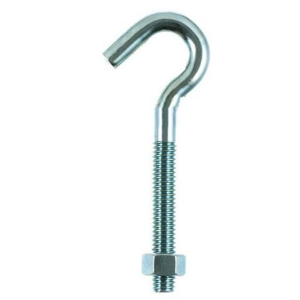 BOLT HOOK 3/8"X4"