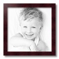 thumbnail image 2 of ArtToFrames 14x14 Inch Cherry Picture Frame, This Red Wood Poster Frame is Great for Your Art or Photos, Comes with Regular Glass (4089), 2 of 8