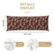 thumbnail image 3 of Fotbe Stars and Fox Cute Funda para Almohada Corporal con Diseño, Funda de Microfibra Ultrasuave de 20x54 Pulgadas, Ropa de Cama Elegante, 3 of 7