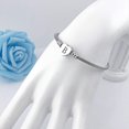 thumbnail image 3 of Pulsera inicial para mujeres y niñas, pulsera con 26 letras del alfabeto, pulseras con dijes de cable y corazón, regalos para ella, 3 of 5