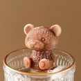 thumbnail image 3 of Molde para cubitos de hielo de Silicona BuyWeek con forma de oso color Blanco, 3 of 12
