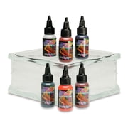 Createx Illustration Colors - Secondary Colors, Set of 6, 1 oz