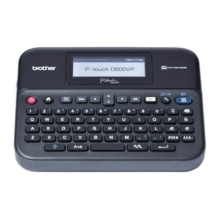 Connectable Office Labeler - Brother PT-D600VP PC-Connectable Desktop Labeler