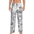 thumbnail image 1 of Fotbe Country Farm Scene Pantalones de Pijama para Hombre, Pantalones de Dormir, Pantalones de Casa con Cintura Ajustable y Bolsillos-3X-Large, 1 of 6