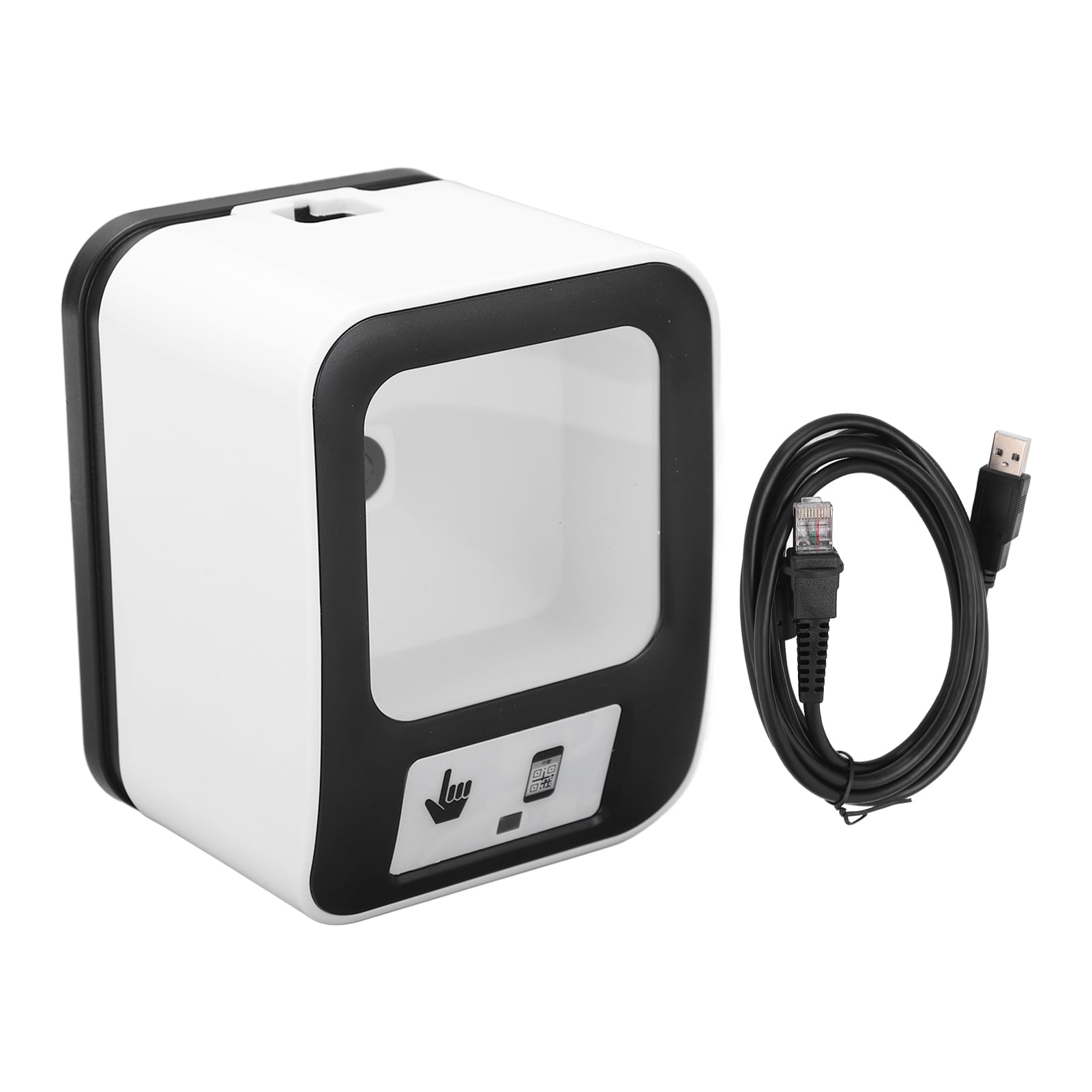 Barcodes Scanner, Desktop Barcode Reader Practical High Sensitivity For