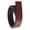 Red Brown, variant on Men Replacement Belt Strap for Ratchet Belt Adjustable Holeless 3.5cm Width Black