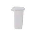 thumbnail image 3 of Rubbermaid 8.25G Step-On Trash Can, White, 3 of 6