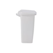 Rubbermaid 8.25G Step-On Trash Can, White