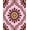 Pink, Pattern 4, variant on ODIKA 8'x10' Machine Washable Non-Slip Area Rug, Whimsical Snowdrift Mosaic Festive High Traffic Rug, Blue, 740805