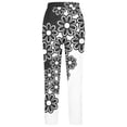 thumbnail image 3 of Bigersell Palazzo Pants For Women Wide-Leg Pants High Waisted Full Length Trousers Pant Style P-7 Regular Casual Loose Pants Y-7-White L, 3 of 4