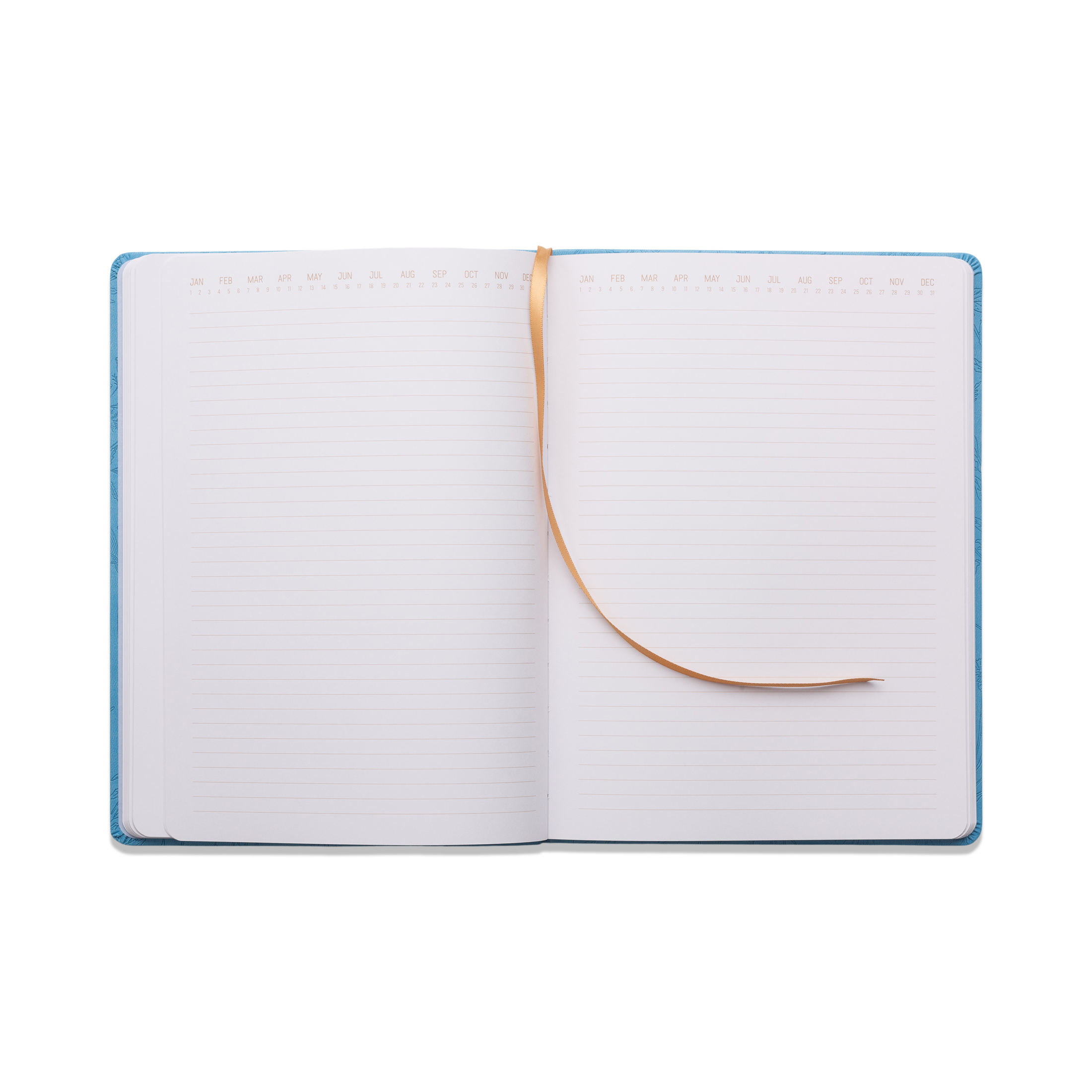 Pen+Gear Embossed Leatherette Journal, Blue photo 8